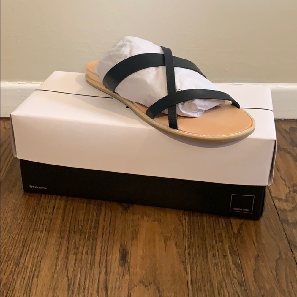 Black sandals